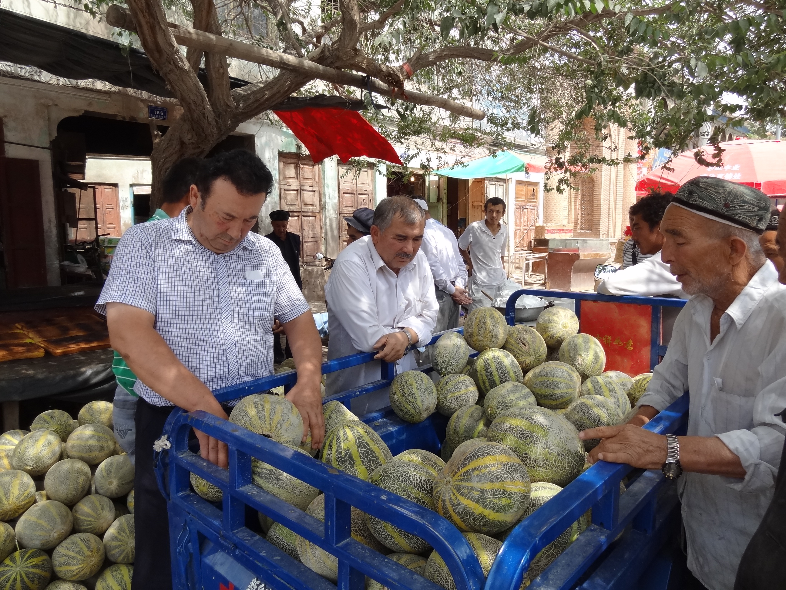 *疆新**南部边境城市喀什,剪影当地人的安逸生活