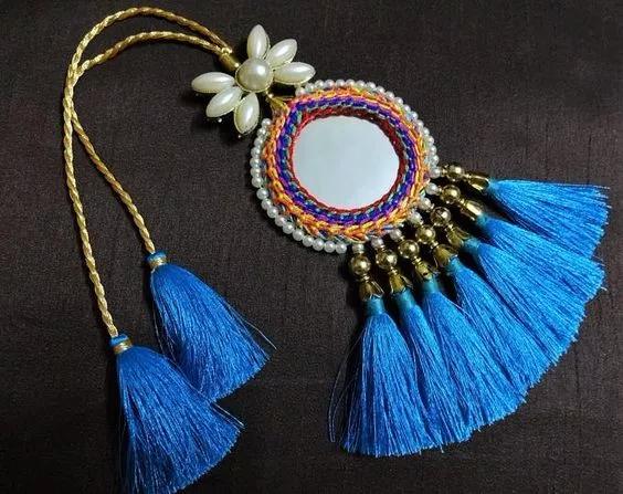 流苏饰品教程全部过程,流苏的穿法教程