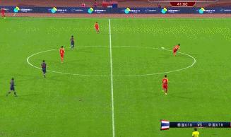 中国国青0-2完败泰国国青,动图解析惊人失误