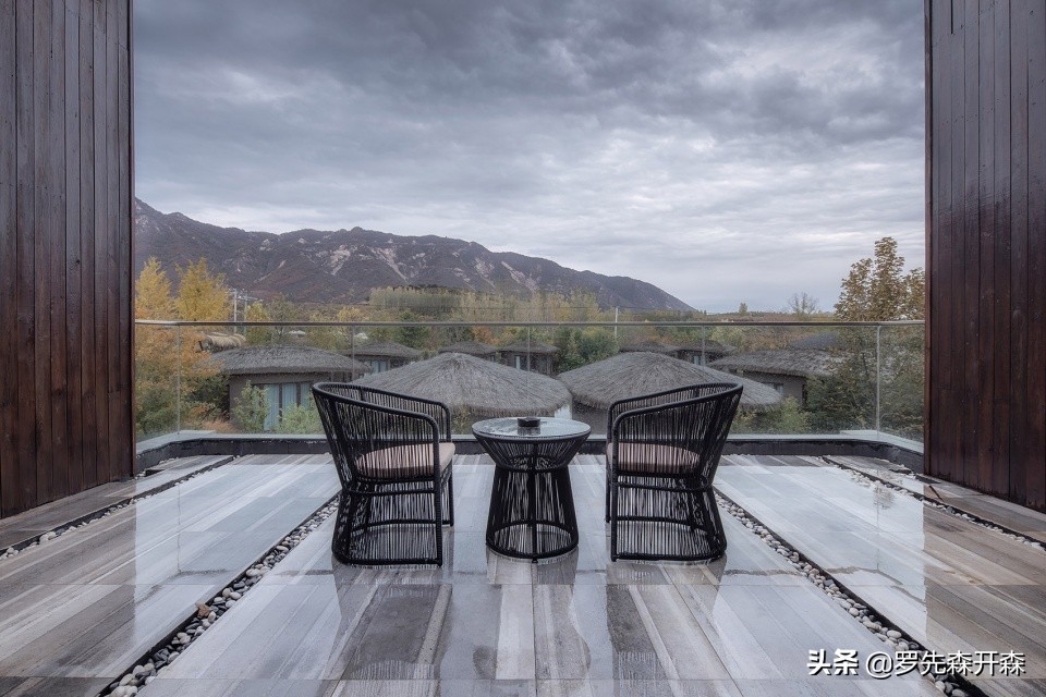 天津景区民宿设计效果图,旅游度假区民宿设计方案效果图