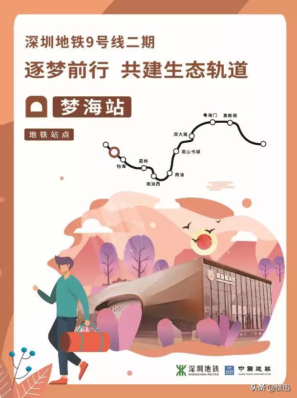 深圳地铁9号线刚开通的时候,深圳8号线地铁二期开通时间