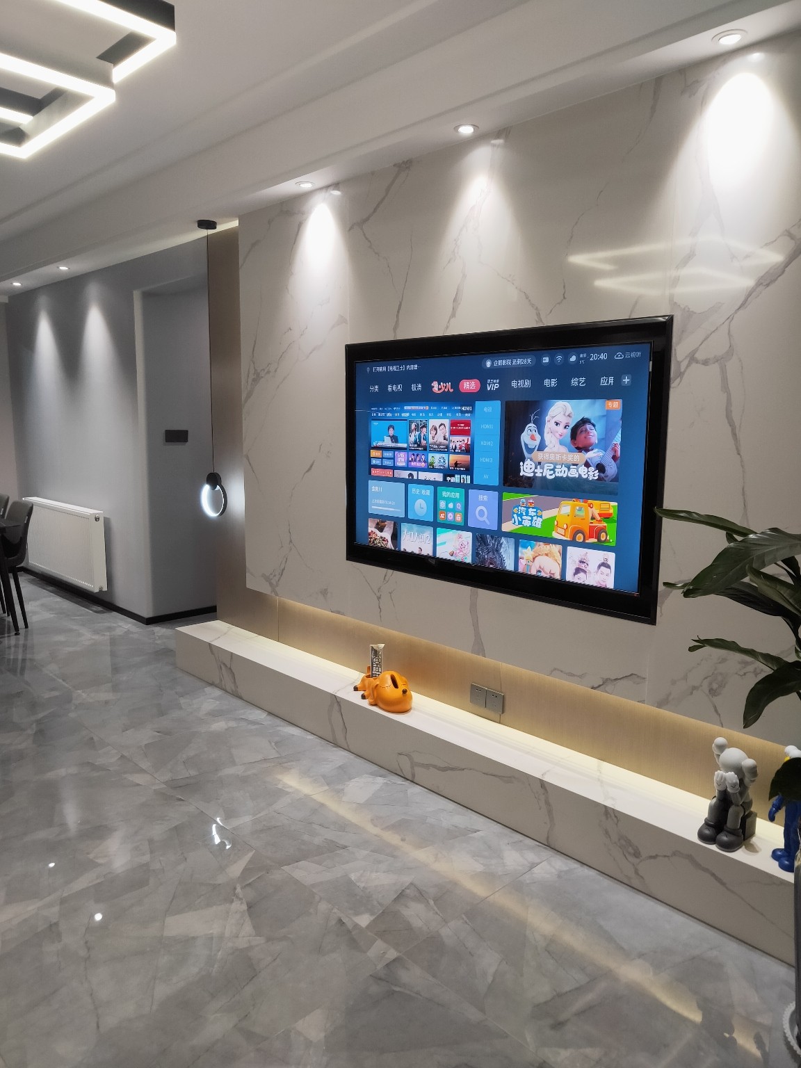 成都御龙山82平方米装修效果图,成都信和御龙山改造