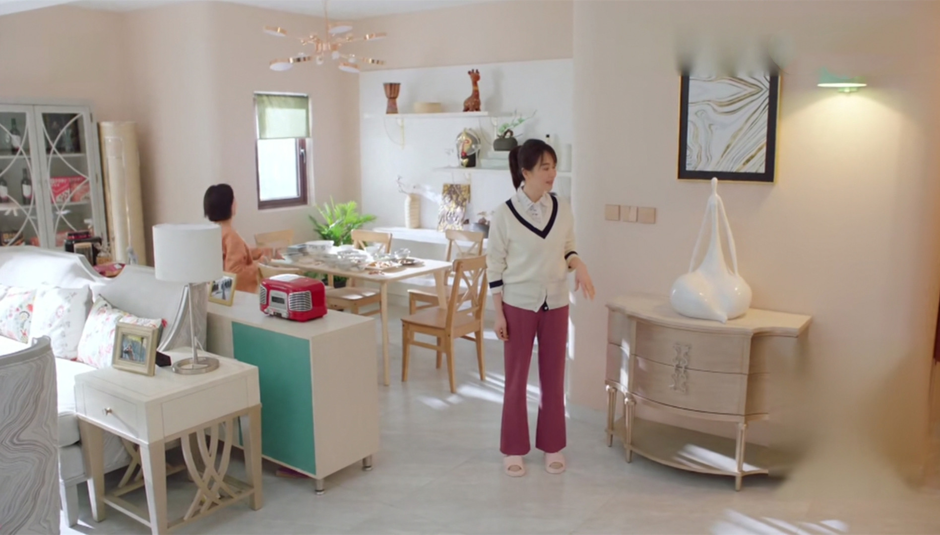 《爱的厘米》热播，被关雨晴的专家公寓圈粉了，隔断设计太巧妙