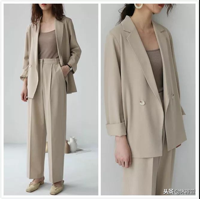 奶茶灰棕色染发效果图,米白色和奶茶色哪个好看