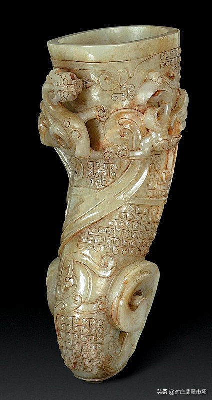 汉代黄玉拍卖价格,西汉红皮黄玉玉带钩