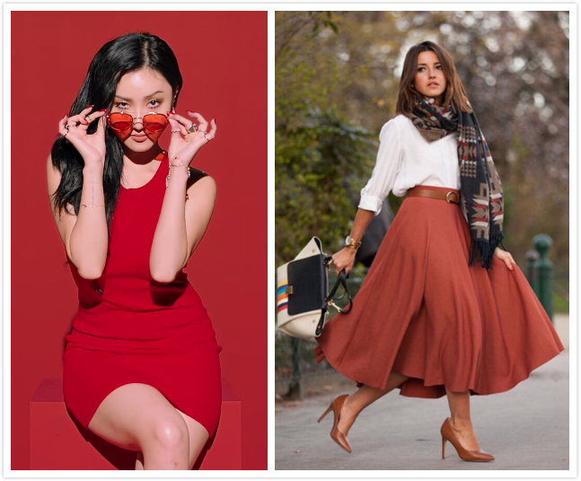 女生不白不黑的皮肤穿什么好看,女生皮肤黑怎么穿才好看