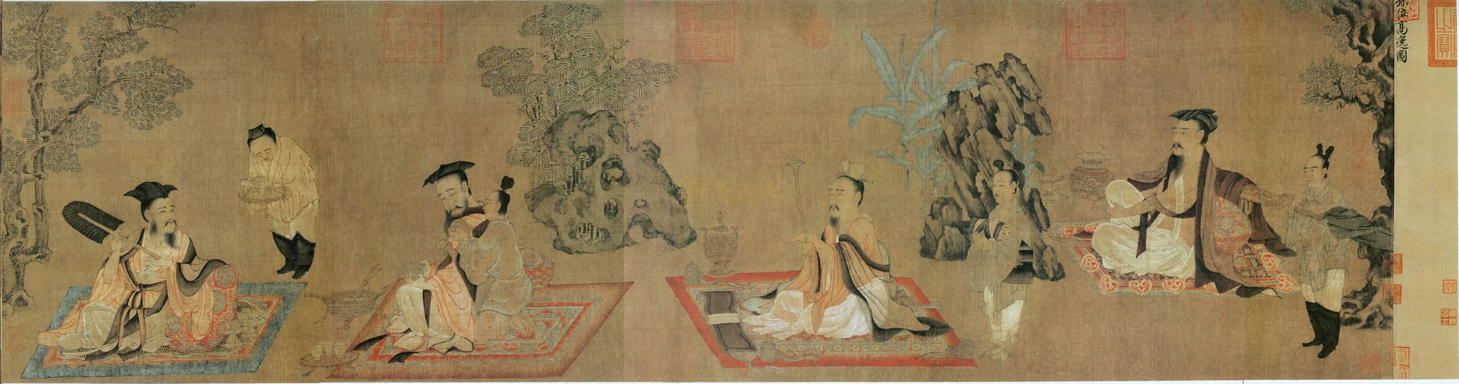 怎么评价宋徽宗赵佶,于非闇临摹宋徽宗