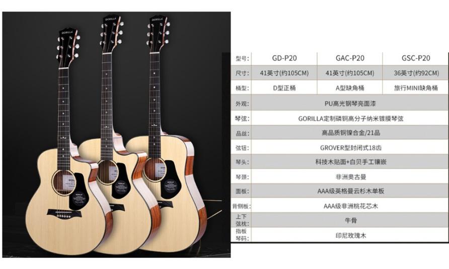 吉他初学者选什么款好,女生初学者吉他尺寸怎么选