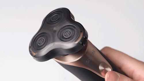 灵活度超飞利浦刀!小米有品双层刀片，全方位悬挂浮动能加速档位