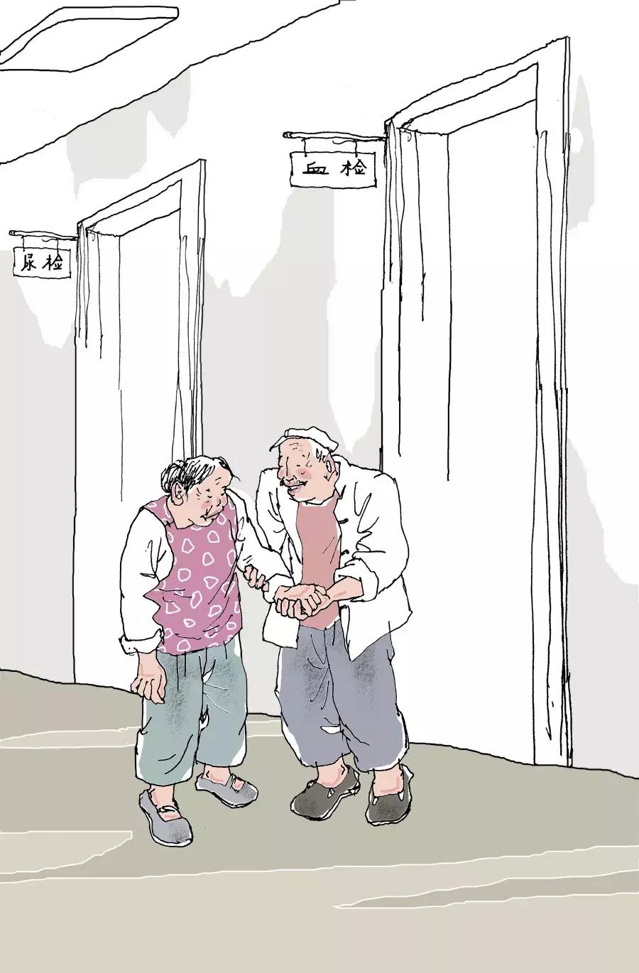 刘老汉的烦恼创作花絮,刘老汉新春连环画