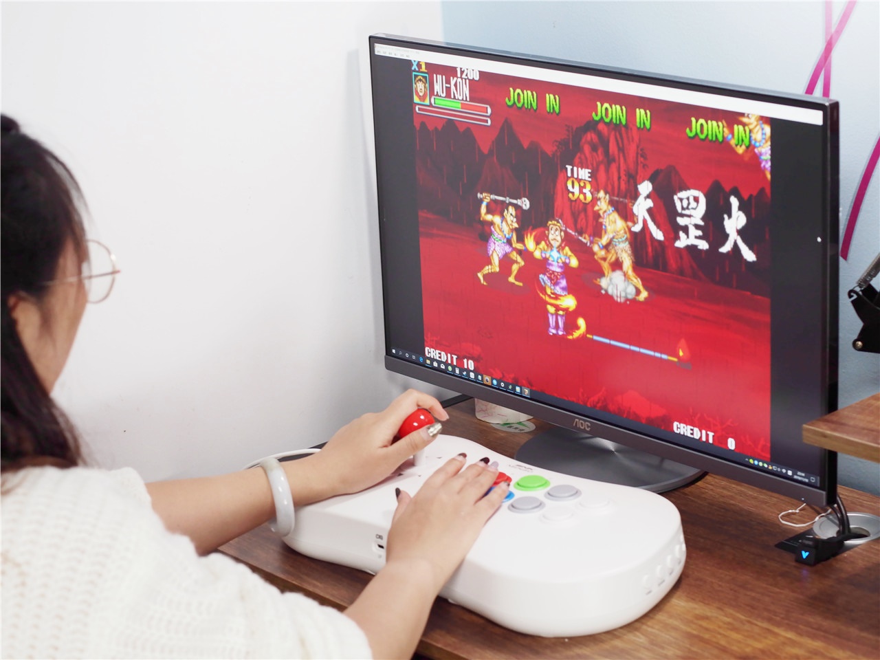 snkneogeo测评,snk游戏机neogeo摇杆模式