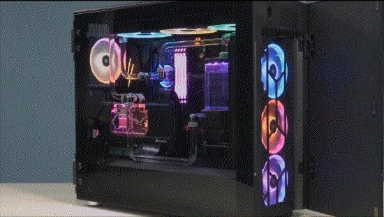 海盗船380t机箱装分体水冷,amd海盗船h150i水冷安装方法