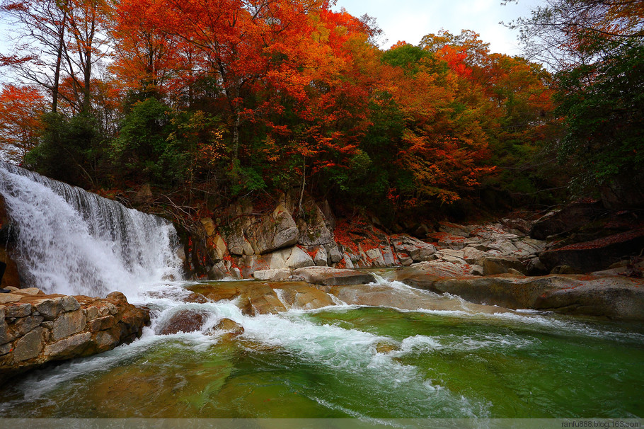 巴中光雾山红叶的最佳时间,红叶谷打卡地