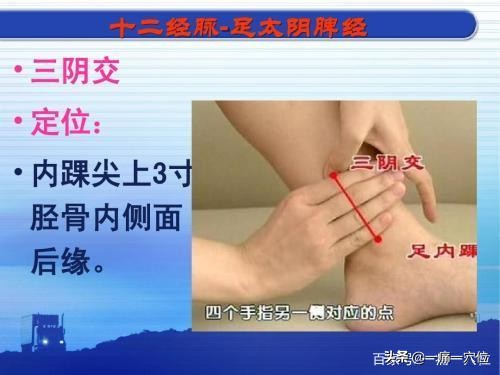 缓解女人痛经的穴位膝盖大腿内侧,女性痛经的特效药方