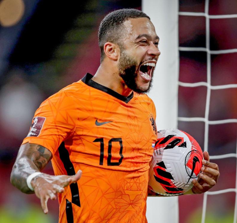 德佩帽子戏法荷兰6-1土耳其领跑,荷兰2-0塞内加尔德佩