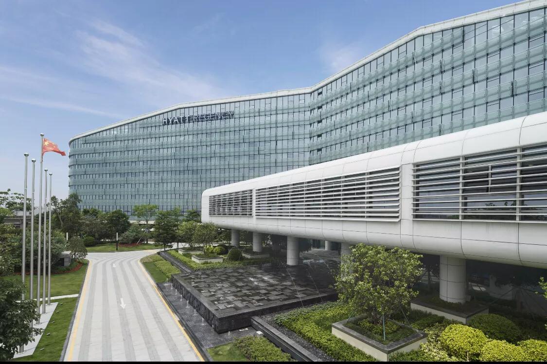 深圳宝安机场酒店：五星级凯悦酒店，享受冲上云霄之便利