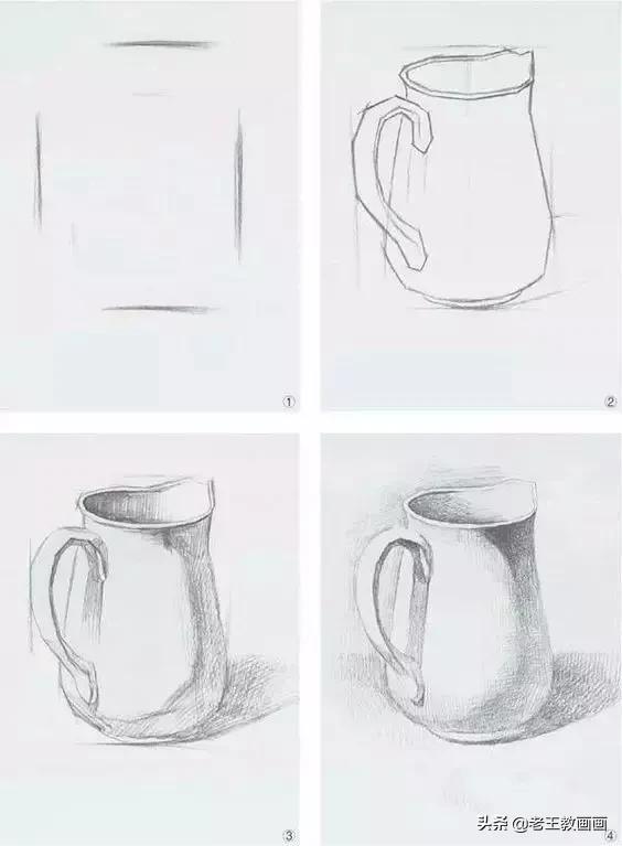 素描几何体基础教学书推荐,基础素描绘画几何体