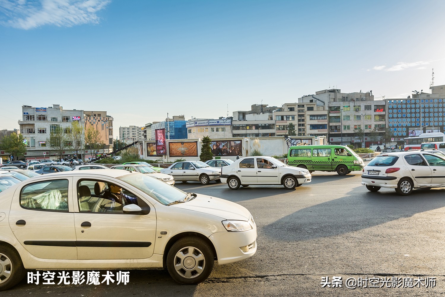 伊朗首都德黑兰夜景航拍,伊朗德黑兰图