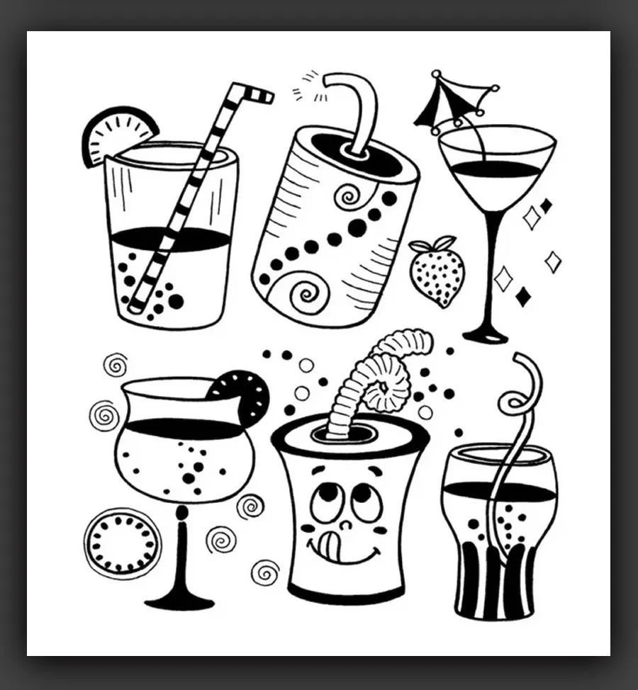 儿童简笔画素材简单易学儿童画,儿童画素材大全简单漂亮简笔画