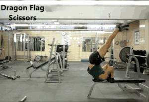 龙旗腹肌训练危害,做龙旗真的可以练出腹肌吗