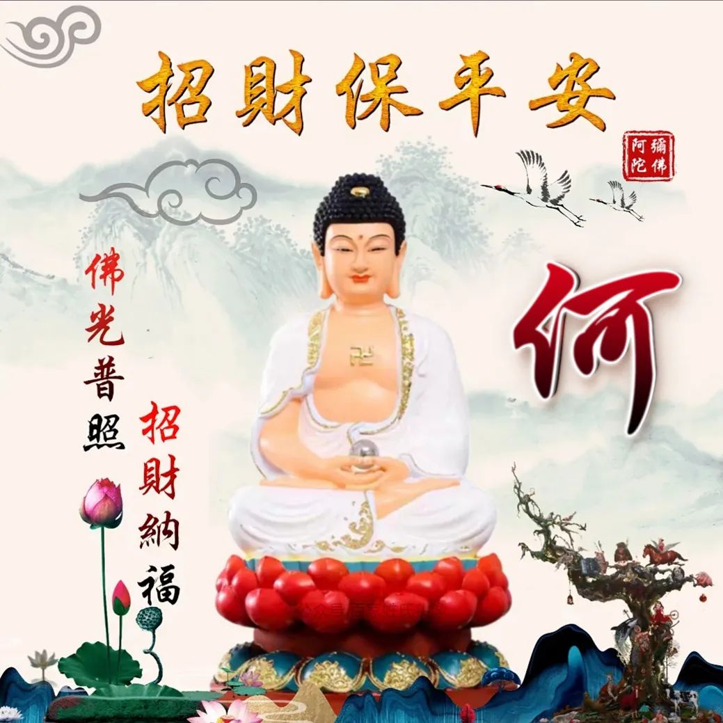 佛光普照陈姓氏头像,招财保平安头像