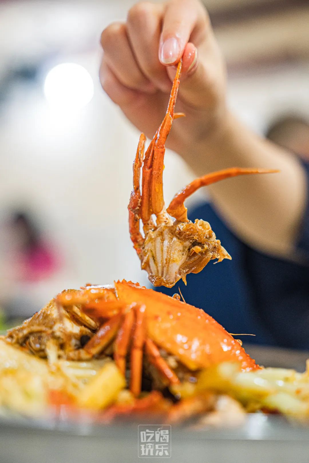 武汉蟹脚面江汉路推荐,武汉有名气的独创蟹脚面