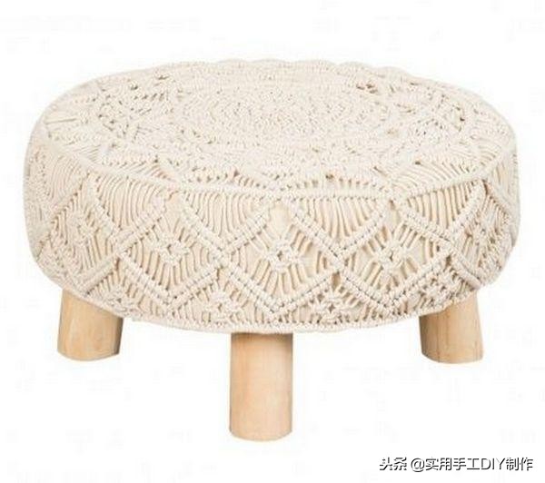 手工纯白棉绳编绳挂件,手工编绳合集名称