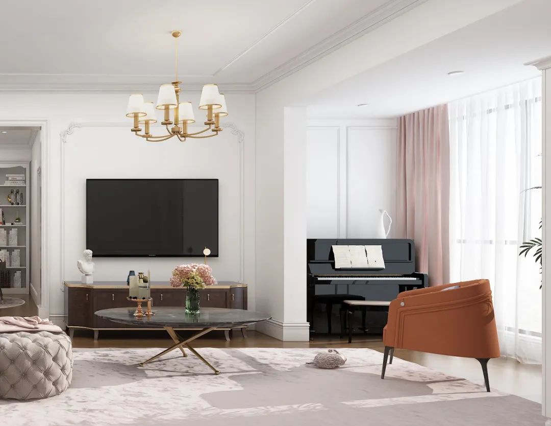 小姐姐装修新家极简,小姐姐100平方的装修