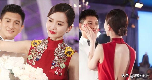 高圆圆杨颖礼服,angelababy婚礼敬酒服