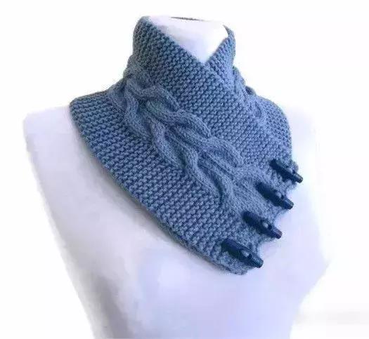 各种漂亮的花样围巾,分享几款漂亮的围巾