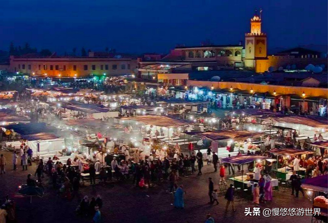 黑衣人取景地，摩洛哥不眠夜，马拉喀什的一千零一夜