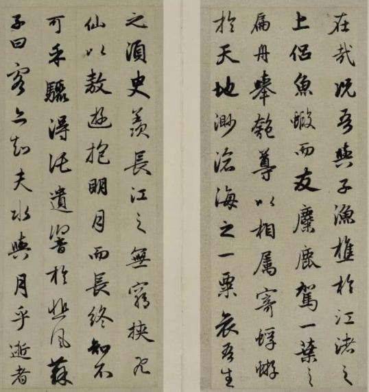 赵孟頫最巅峰的作品,通篇无一处败笔,被誉“中华十大名帖”之一