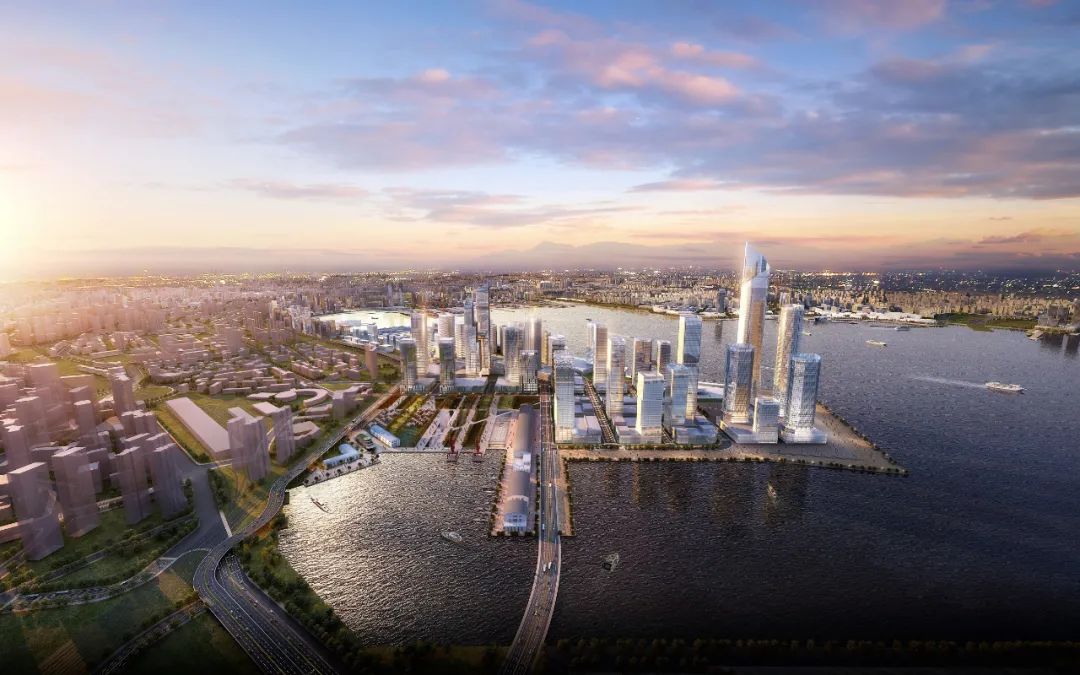 大连城市景观设计,大连钻石海湾城市设计