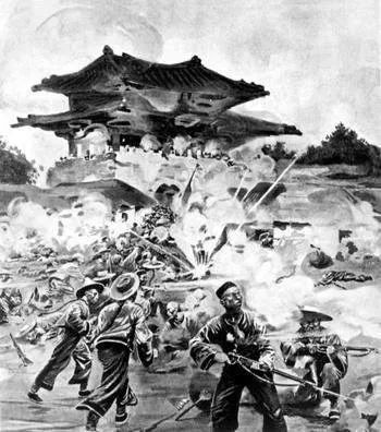 方伯谦丰岛海战无耻挂白旗，黄海再逃命撞沉友舰，舰长愤而自杀