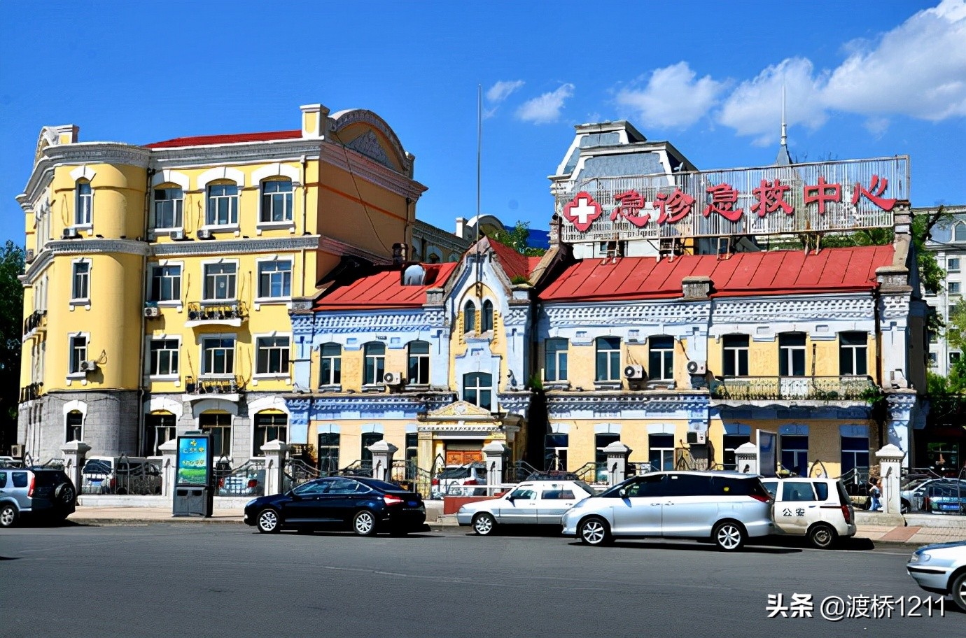 图说·哈尔滨丨哈尔滨医大四院，1899年始建，留存部分俄式老建筑