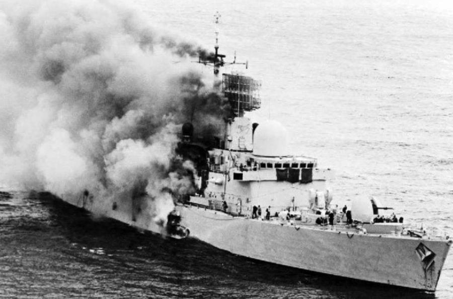 马岛战争击败英国军舰,马岛海战阿根廷打败英国