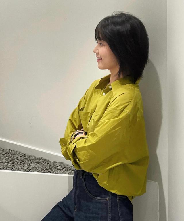 适合圆脸女生的日系短发发型流行,日系二次元短发烫发圆脸