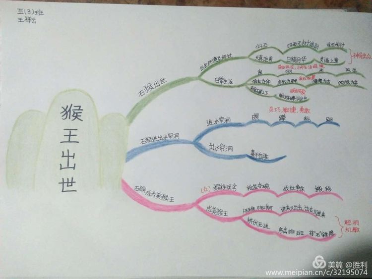 学科思维导图让学习看到思考的力量——导图绘制步骤