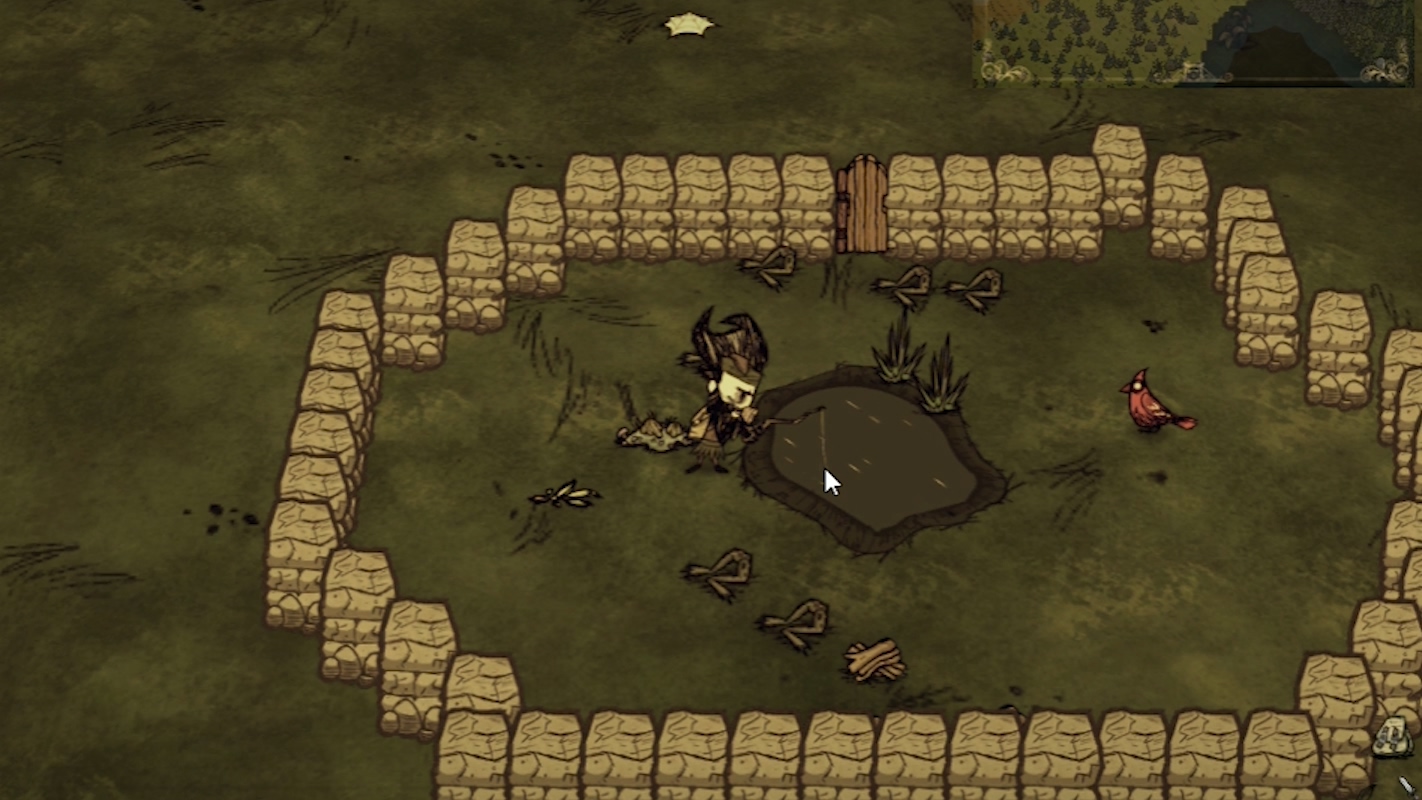 饥荒水中木的覆盖范围有几格子,饥荒耕作帽图鉴