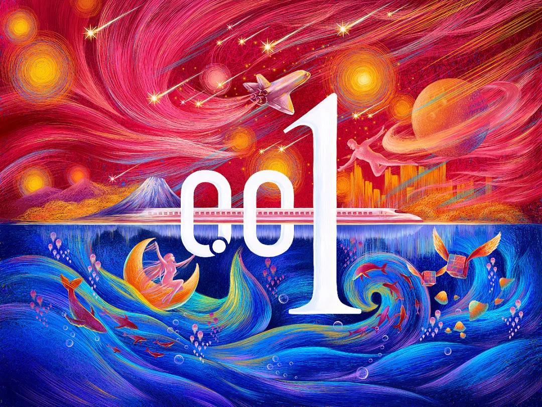 描摹梦境的魔术师,靠画“圈圈”火遍全网