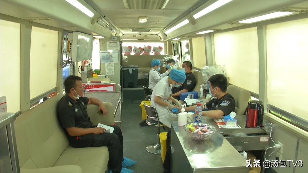 点赞!押运队员“组团”助力无偿献血