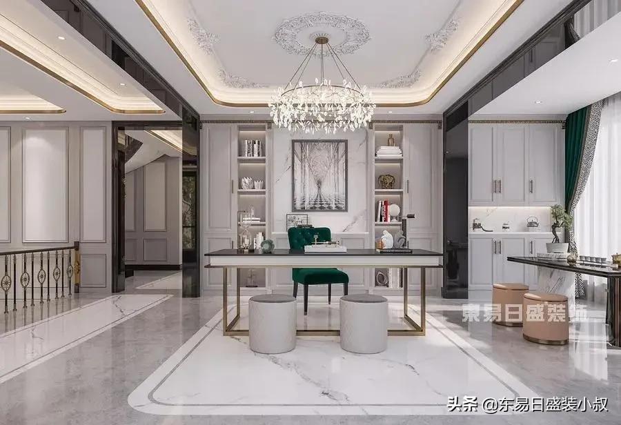 家里一定要有一个书房,家里有个好看的办公室