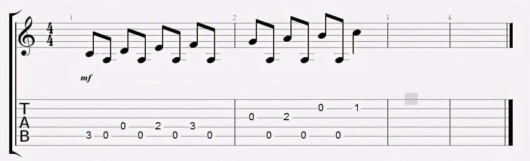 简单的五线谱入门曲,五线谱简明入门教程