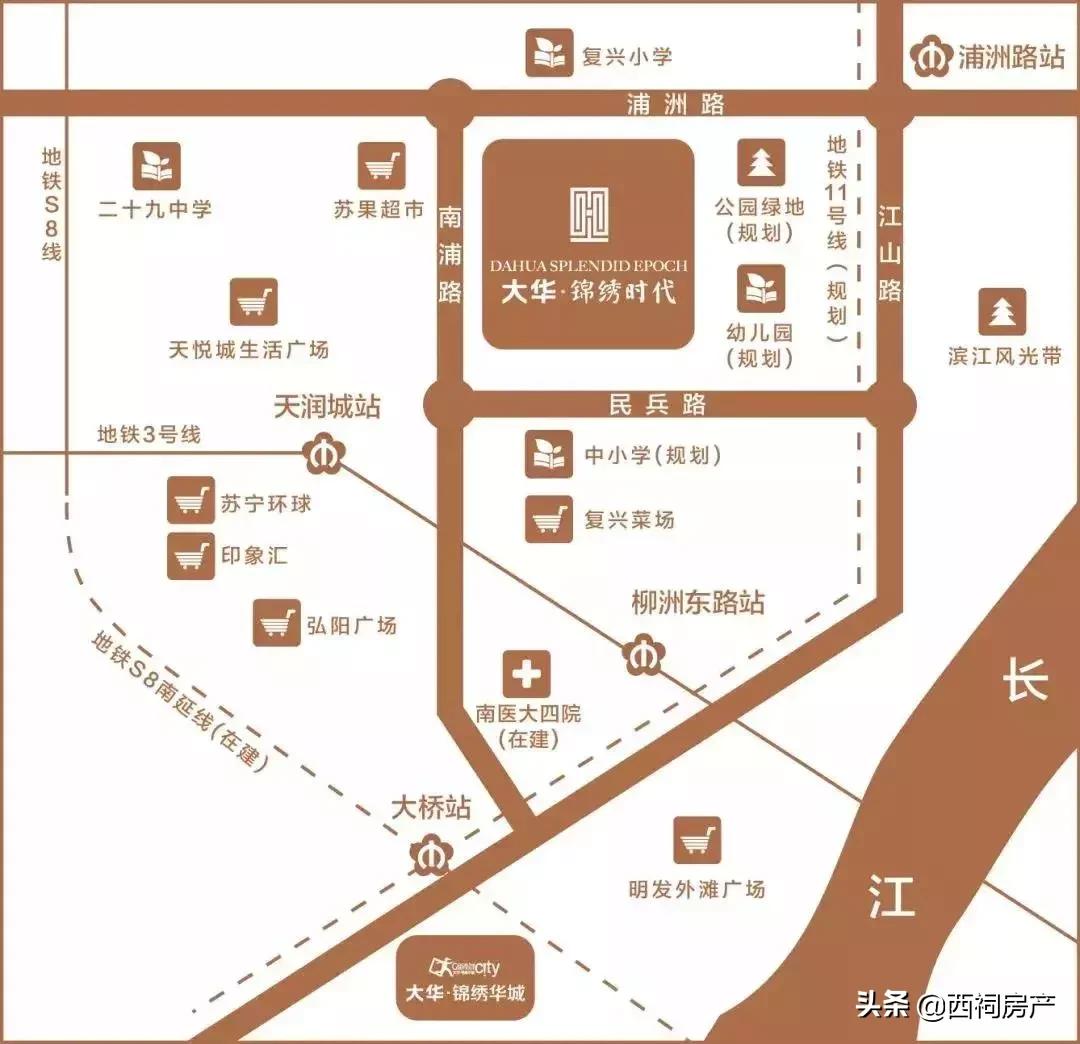 2021年河西13个纯新盘入市,实探河西南区域5大纯新盘