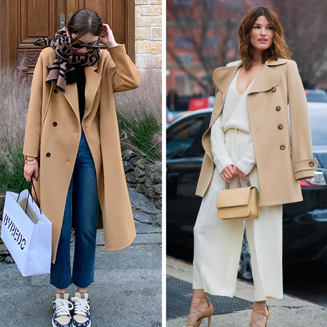 驼色大衣怎么穿搭有气质又保暖,驼色大衣怎么穿更显高级呢