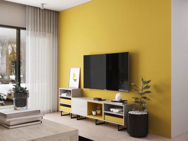 小户型电视柜设计高级感,便宜简约大气电视柜大全