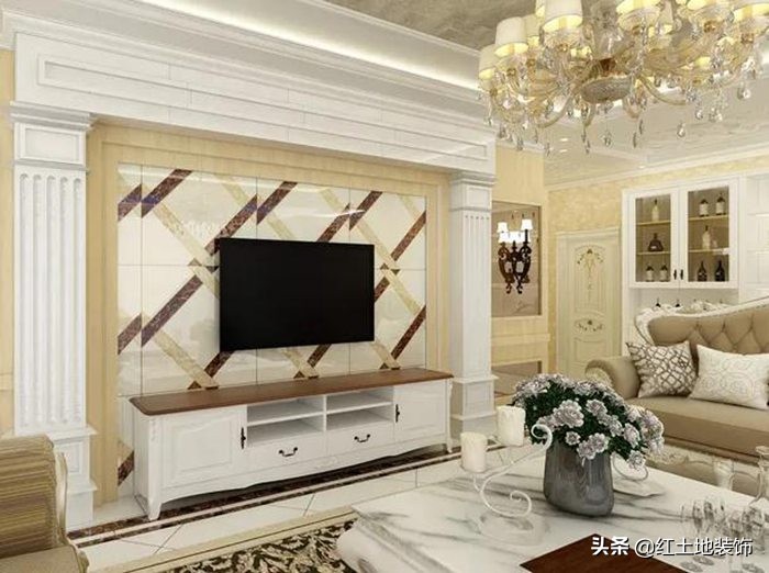 非常实用的电视墙,比较经典的电视墙