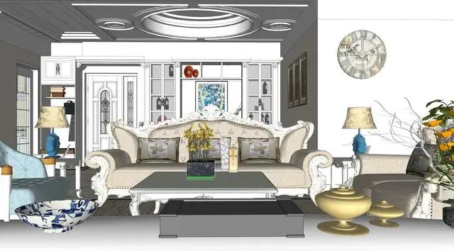 草图大师sketchup教程全套,sketchup草图大师模型合集