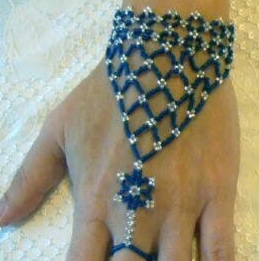 最漂亮的手部装饰品,未来感手部装饰品