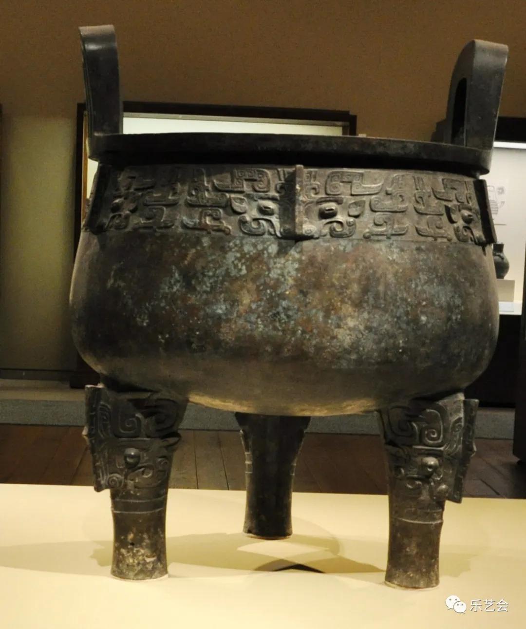 汉代青铜鼎三足鼎价格,海内著名三件青铜大鼎
